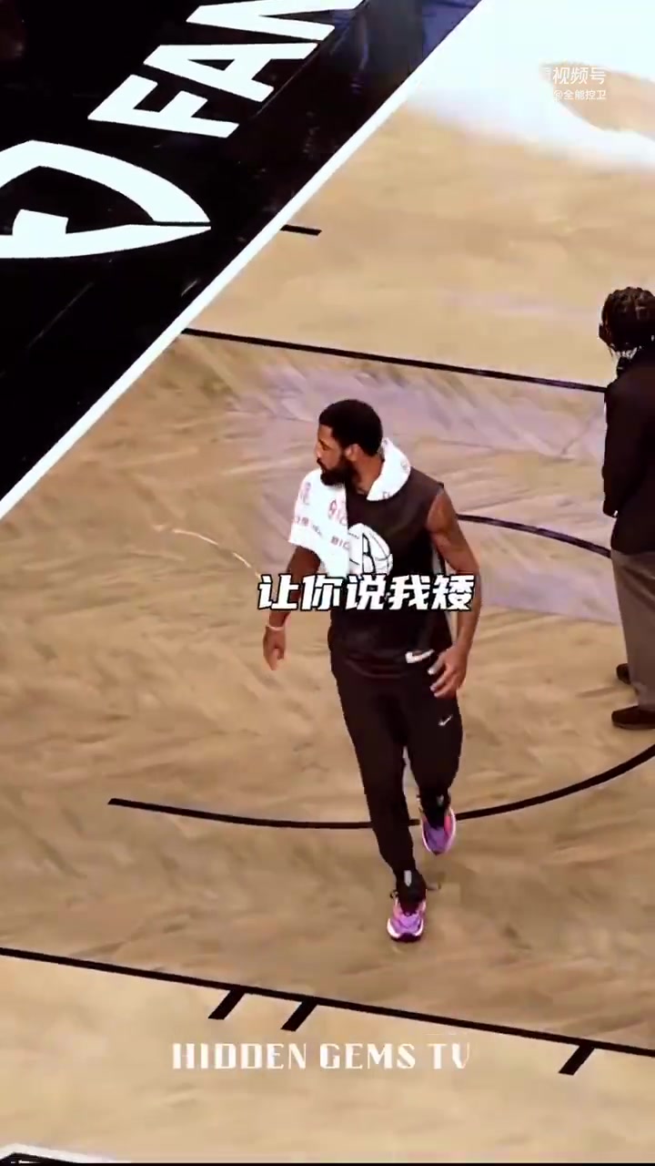 你不對勁！原來歐文一心想著要隔扣杜蘭特，并將其撂倒在地